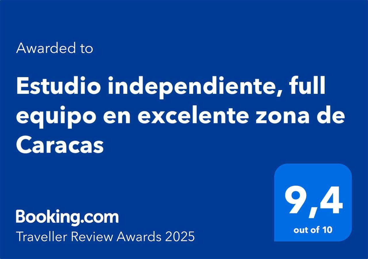 Apartamento Estudio Independiente, Full Equipo En Excelente Zona De Caracas